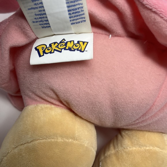 Snubbull Pokemon Build A Bear Workshop Stuffed Plush Pokémon BAB W/ Sound Works - Picture 7 of 9